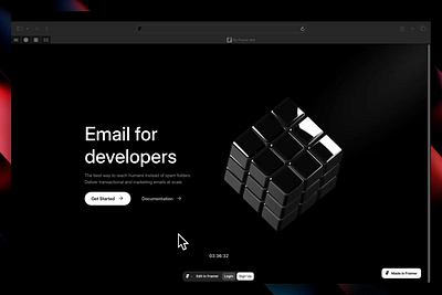 Interactive Spline 3D & Framer 3d animation branding design figma framer frontend graphic design illustration logo rive spline ui ux web3 website design