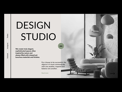 Interior design Website architecture concept graphic design interior interior design interior web design landing landingpage minimal page photography web site ui ux visual identity web web design webdesign webpage website