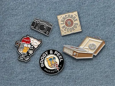 Enamel Pins branding design graphic graphicdesign illustration logo minimal ui ux vector