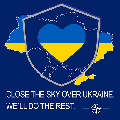 Close the sky over Ukraine. close sky support