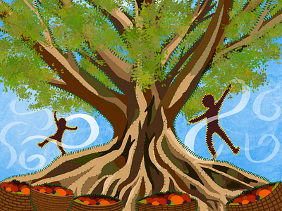 By The silk Cotton Tree art branding character design graphic design he header design illustration ui web webdesigner website