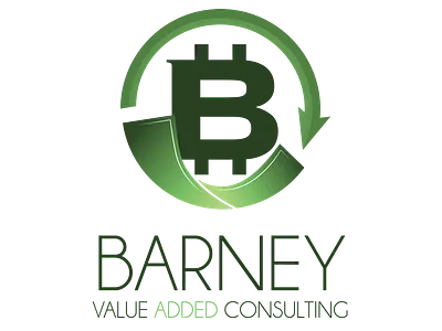 Barney Value Added Consulting Logo branding design illustration logo vector