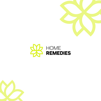 home remedies logo branding illustration logo logomark logotype