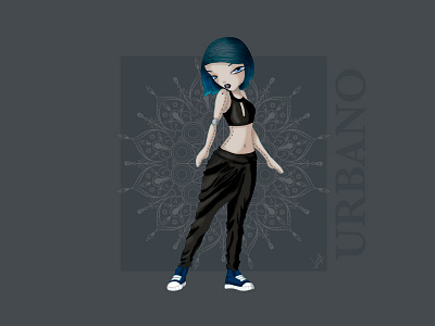 Danza Urbana design dibujo illustration photoshop