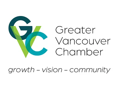 Greater Vancouver Chamber - Branding brand development branding business to business chamber of commerce design graphic design logo logo design logo development marketing materials social media ui visual identity website