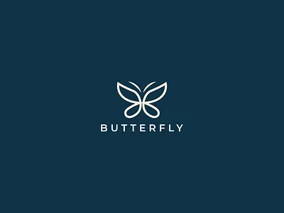 Butterfly Logo brand identity branding butterflies butterfly butterfly logo icon logo logo design modern logo symbol