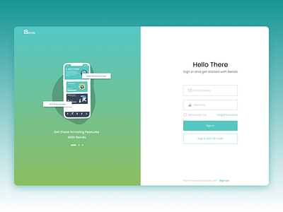Bendo, Login Page beautiful branding colourful design english fitness graphic design illustration landingpage login loginpage mentalhealth mobileapp nepal register ui uidesign ux uxdesign