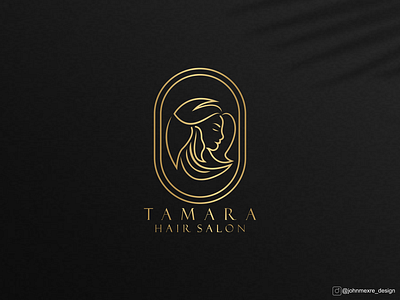 TAMARA HAIR SALON branding business company design graphicdesign illustration logo logos monogram