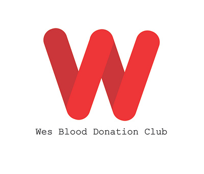 Wes Blood Donation Club logo art branding design graphic design illustration illustrator logo ui ux vector