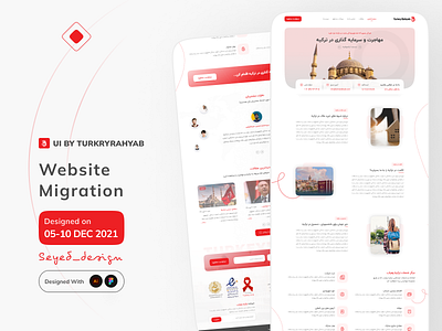 TURKEYRAHYAB branding design figma migration minimal ui ux web