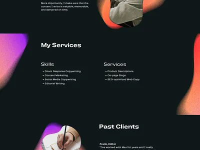 Portfolio Website design ui web web design website website design wordpress