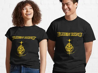 elden ring branding design eldenring eldenrings graphic design illustration logo motion graphics pcgaming sanantonio t shirt vector