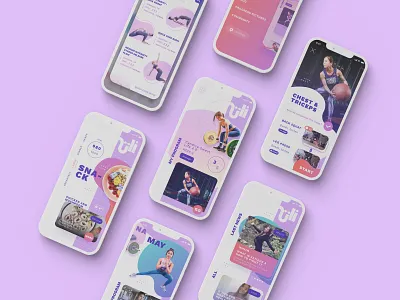 Nüli v1 app design mobile ui ux