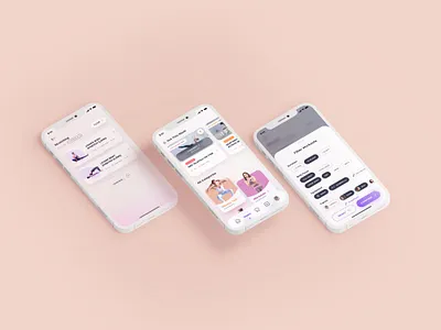 Nüli App - Explore app design mobile ui ux