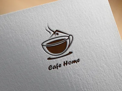 Minimalist Coffee house logo