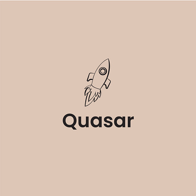 Quasar logo concept brandidentity branding graphic design logo