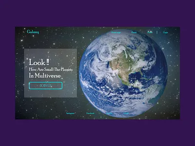 galaxy landingpage desaign design illustration interface landing page logo ui uidesaign uidesign ux uxdesaign