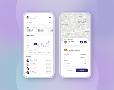 Finance App Design