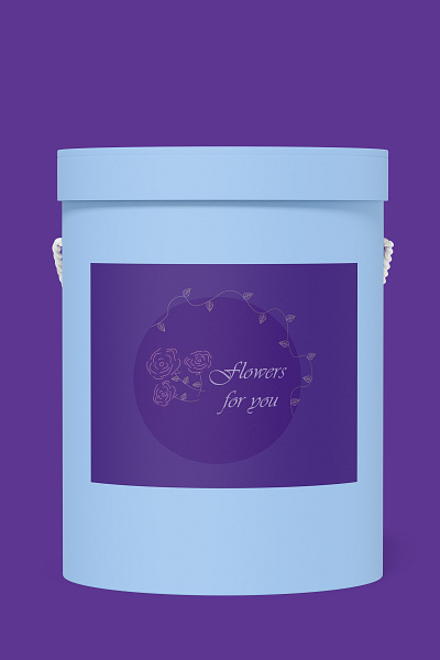 Flowers for you branding graphic design logo