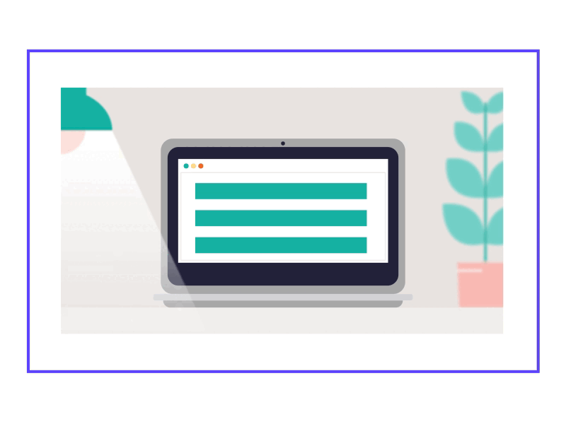 Video Conferencing 2d animation animation character animation characters conference desk diversity fact flip illustration information laptop screen online safety vector video