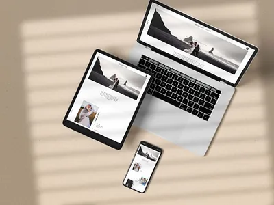 Hyacinth Studio Photography Website brand design branding graphic design web design