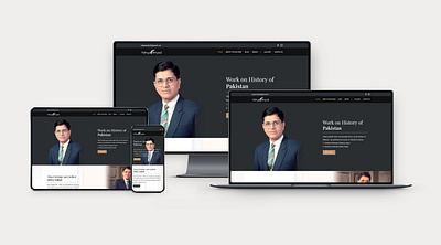 Website Design for Yahya Amjad (Author) branding design graphic design ui ux we