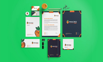 Stationary design ashdesign pro branding design design art designer illustration minimal stationary design