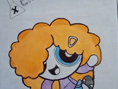 Chemical X: NUMBUH 841 art cartoonnetwork design drawing graphic design illustration logo powerpuffgirls ppg