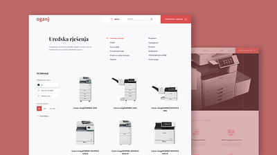 Oganj.hr UI - Product cataloque