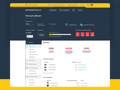 Personal user account clean design design figma ui webdesign