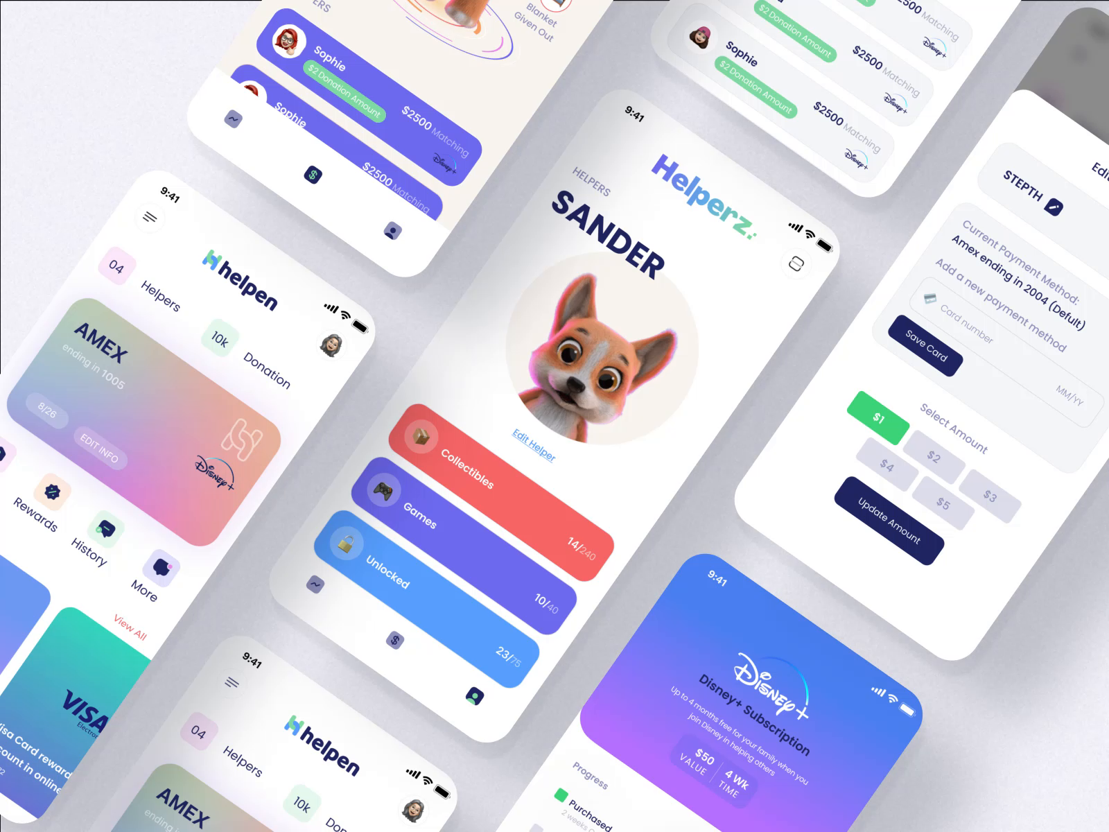 Example of Family Donation App