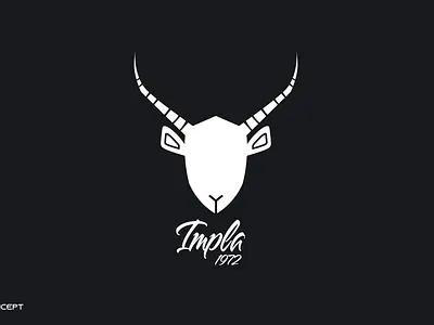 Impla Concept aesthetic branding cool design goat graphic design illustration impala logo logos