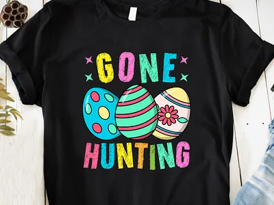 Happy Easter Day T-Shirt Design. bunny design easter easter sunday design egg graphic happy easter rabbit design rabbit t shirt design