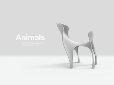 Animals 3d animals concept art gaming graphic design industrial design mechanical creature render surface