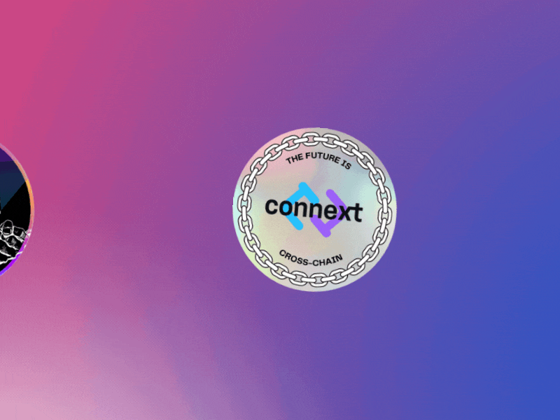 POAP Creatives for Connext branding design graphic design