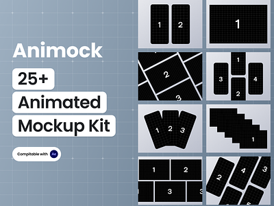 Animock Mockup Kit animated animated mockup animation animation kit app app animation mockup mocup kit orix sajon web web animation