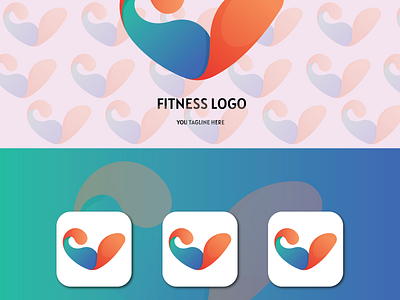 Golden Ratio Fitness Logo Design creative design golden ratio golden ratio logo design graphic design illustration logo logo folio logo idea