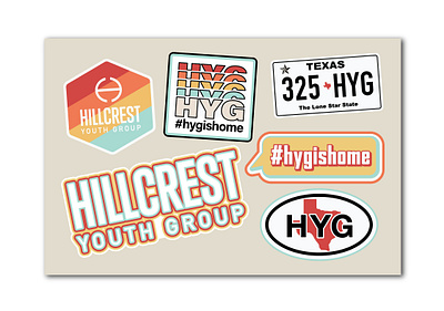 Youth Group Stickers