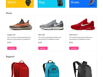 Panda-Commerce-Bootstrap-Responsive-website bootstrap css design ecommerc ecommerce design figma to html html javascript online strore psd to html web design web development web template website template