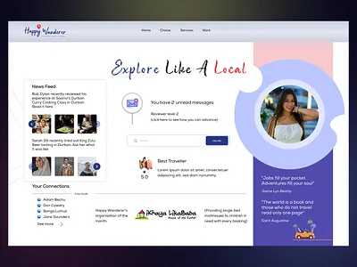 Travel Website - Agency agency booking climbing landing page graphic design hiking landing page landing page mountain nature nft touris travel travel agency travel landing page traveler trip trip website ui web design website website design