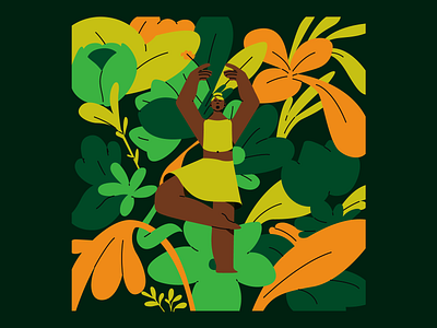 ALL calm character character design collection design dribbble illustration illustrator nature nft opensea peace vector