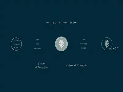 Coffee With Maggie branding design graphic design illustration logo web design