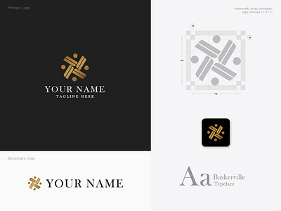 Custom Template Elegan Luxury Mature Company Logo for Spin Logo