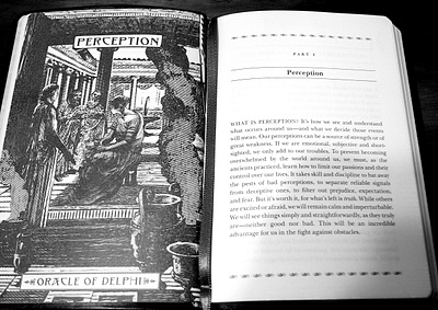 Book Illustration - Oracle or Delphi book book illustration illustration inkscape philosophy ryan holiday scratchboard vector