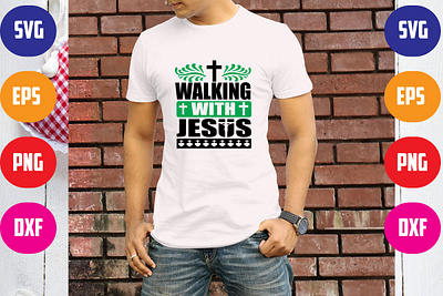 WALKING WITH JESUS print