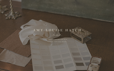 Amy Louise Hatch branding design graphic design illustration logo