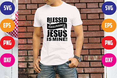 BLESSED ASSURANCE JESUS IS MINE print