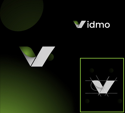 Minimalist Modern logo design + V 3d logo brand identity branding business logo company logo corporate logo custom logo graphic design illustration logo logo design minimal minimalist modern logo v logo vector vletter website logo yeasin04444