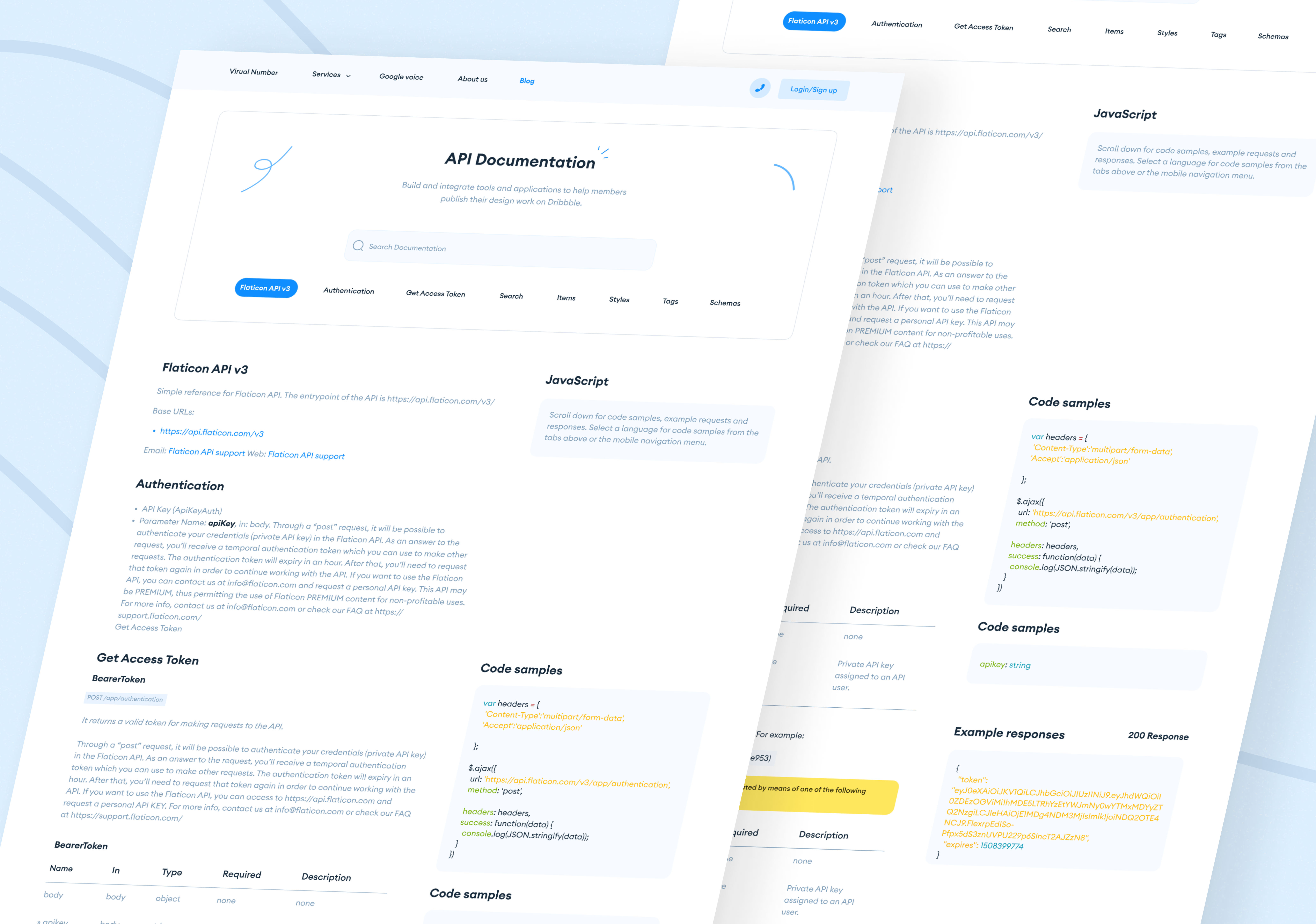 API Documentation📃 api clean code coding data database product design doc document dual mode landing page light modern no code programing saas sql ui uiux ux webflow