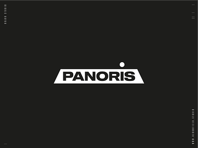 Panoris — automated sports-events monitoring branding design identity logo redesign typography vector